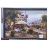 Mediterranean Cafe Scene