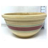 Large Oven Ware Striped Bowl