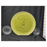 Statue of Liberty Plate & (2) Cup Plates