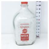 1 Gallon Carnation Milk Bottle