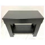 Handmade Black Bench