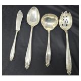 (4) International Sterling "Prelude" Serving