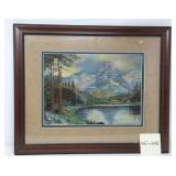 Landscape Framed Art Work