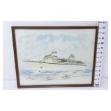 Royal Caribbean - Framed Artwork by Guy Magums
