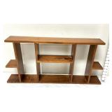 MCM Wooden Wall Shelf