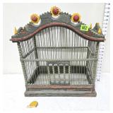 Folk/Tramp Art Bird Cage