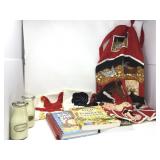 Farm Apron, Chicken Towels, Candles & Cookbooks