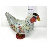 Wyandotte Toys Egg Laying Hen Tin Litho Toy