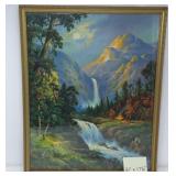 "Song of the Mountain" - Framed Art by