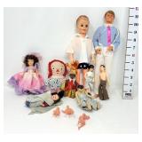 Various Vintage Dolls