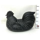 Cast Iron Chicken Doorstop