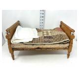 Antique Dollhouse Rope Bed