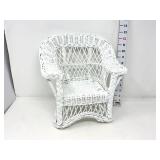 Miniature Wicker Doll Chair