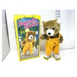 Sammy Skates Bear in Box - Works