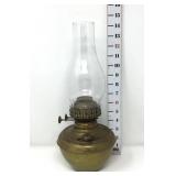 H. B. & H Brass Oil Lamp