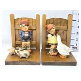 Hummel Farm Boy & Goose Girl Bookends