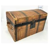 Vintage Miniature Humpback Trunk- As Is