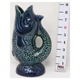 Portugal Fish Gurgling Jug Pitcher