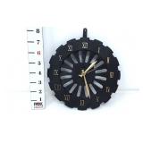 Steampunk Metal Wall Clock - Untested