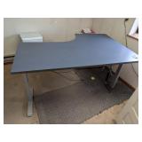 Power Desk for Office, 22" to 48" height adjust
