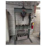 Dake Model 50H Shop Press w/attachments 50 ton