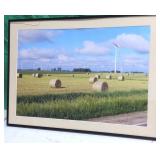 Hay Field w/Windmills -  24" x 34"