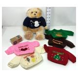Monthly Occasion Sweater Bear & Blocks
