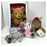 Teddy Talks Stuffed Animal & Various Stuffed Toys