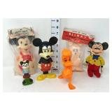 Vintage Mickey Mouse Toys and Figures