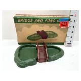 O Gauge Plasticville Bridge & Pont Unit
