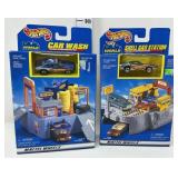 98 Hot Wheels World Car Wash & Shell Gas Station