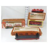 (3) Tyco HO Railroad  Cars & (1) Bachmann