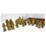 Marx Metal Toy Solider Tin Litho Toys