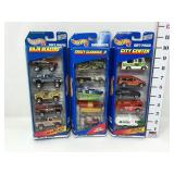 (3) 98 Hot Wheels Gift Packs - Baja Blazers,