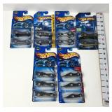 (14) Batman Hot Wheels Collectibles