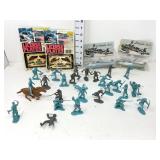 Marx Fort Apache Dearborn Playset Pioneers /