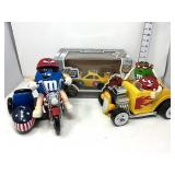 (3) Collectable M&Ms Dispensers -1 New in Box -