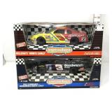 (2) Diecast American Muscle NASCAR Cars - Dale