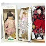 (3) Seymour Mann Dolls NIB