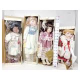 (4) Seymour Mann Dolls NIB
