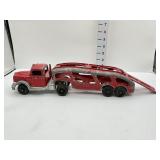 Hubley Kiddie Toy - Transport Car Hauler  - Die C