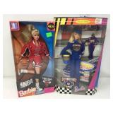 NBA Chicago Bulls & NASCAR Barbie NIB