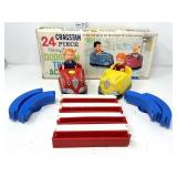 Vintage Cragstan Dodge Em Tricky Action Bumper