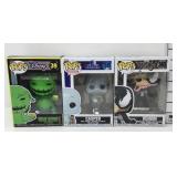 (3) Funko Pops - Casper, Venom, Oogie Boogie - NIB