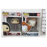 (2) Funko Pops - Jigsaw & Pennywise - NIB