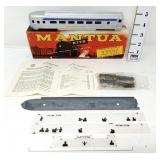 Mantua Streamlined Baltimore/Ohio Observation Kit