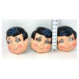 (3) Vintage Superboy Masks by Ben Cooper
