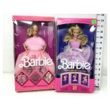 Pink Jubilee & Lavender Looks Barbies NIB
