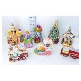 (8) Blown Mercury Glass Ornaments