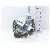 Thomas Kinkade  - Sunday Evening Sleigh Ride